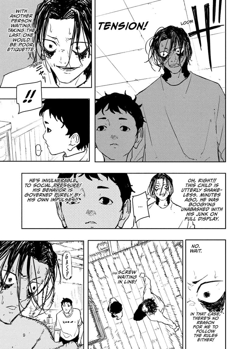 Kagurabachi Chapter 92.5 page 15 - Chapter 92.5: Genichi Sojo's Bathhouse Quest 2
