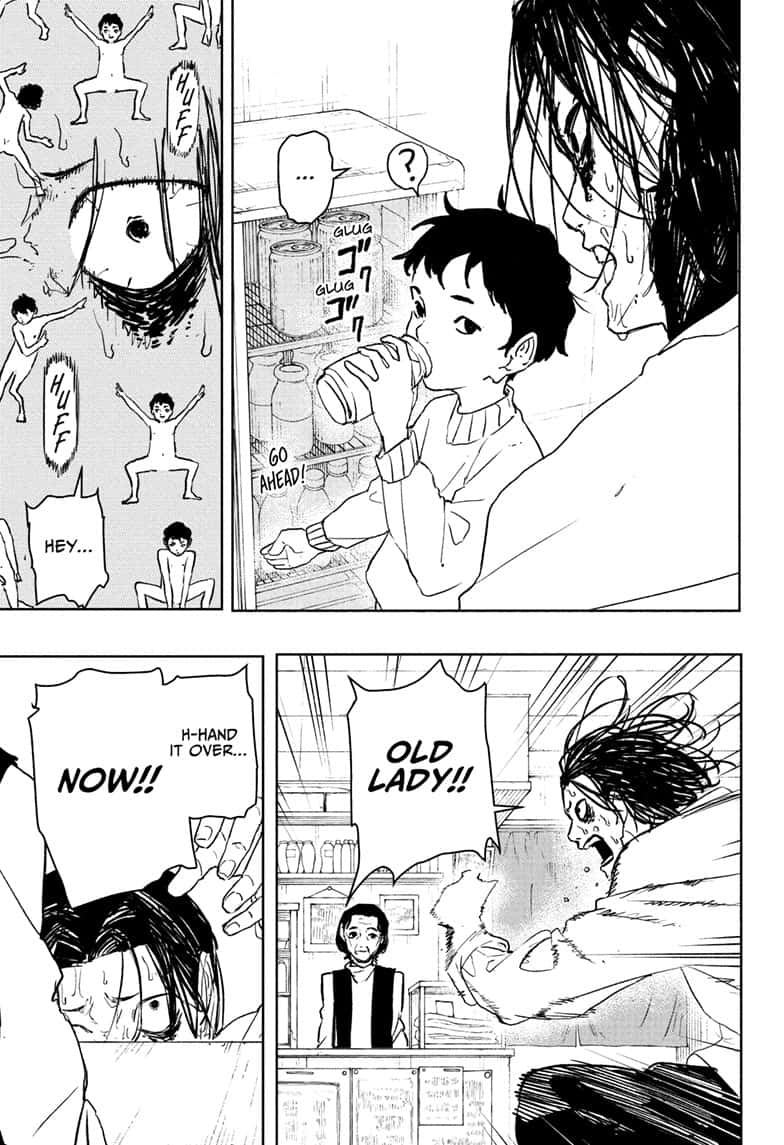 Kagurabachi Chapter 92.5 page 17 - Chapter 92.5: Genichi Sojo's Bathhouse Quest 2