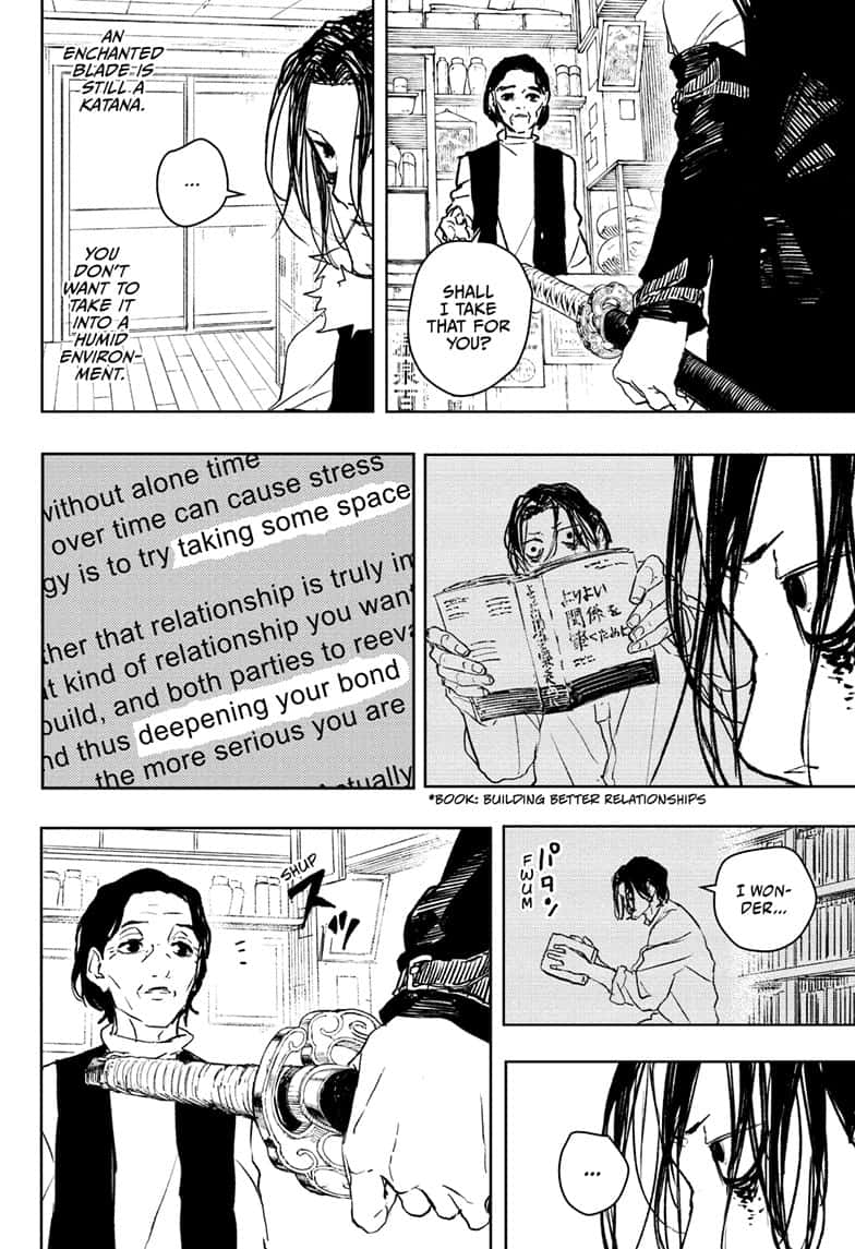 Kagurabachi Chapter 92.5 page 6 - Chapter 92.5: Genichi Sojo's Bathhouse Quest 2