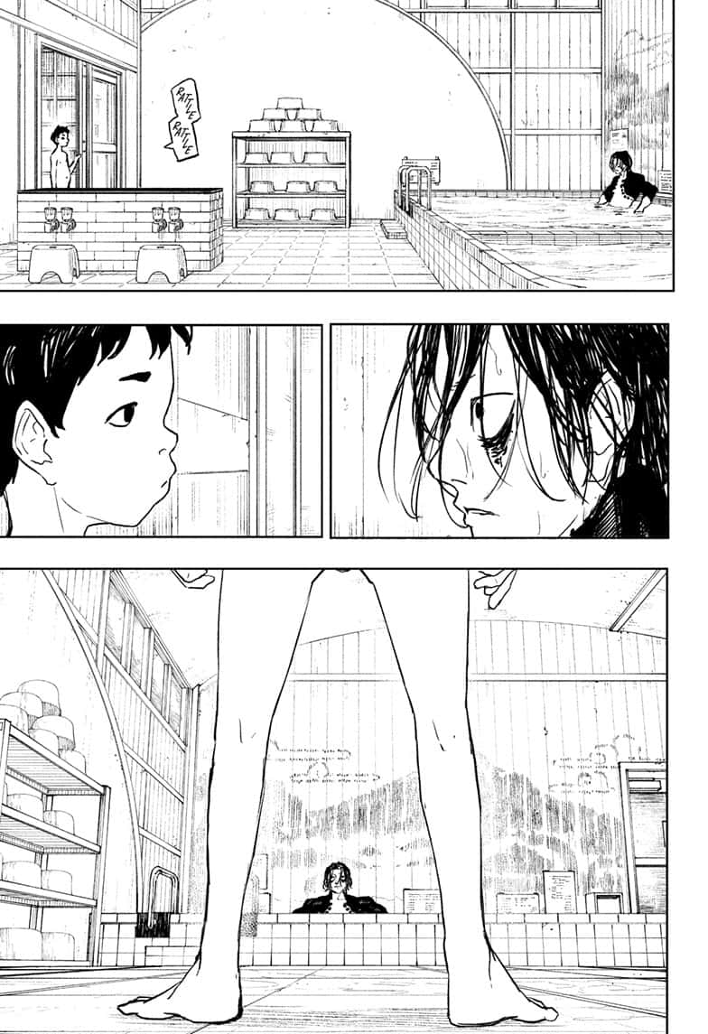 Kagurabachi Chapter 92.5 page 9 - Chapter 92.5: Genichi Sojo's Bathhouse Quest 2