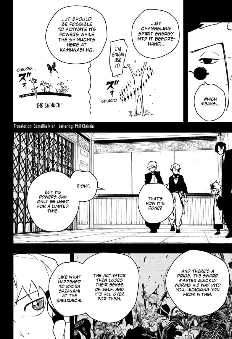 Kagurabachi Chapter 94 page 2 - Chapter 94: The Second Arrow