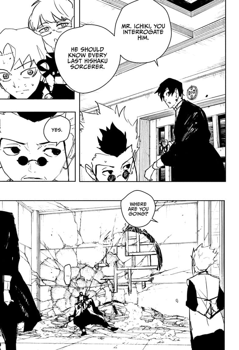 Kagurabachi Chapter 95 page 11 - Chapter 95: Flood