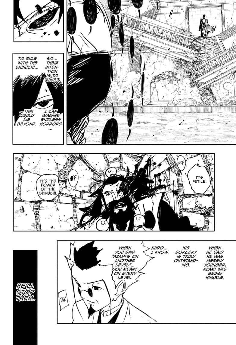 Kagurabachi Chapter 95 page 20 - Chapter 95: Flood