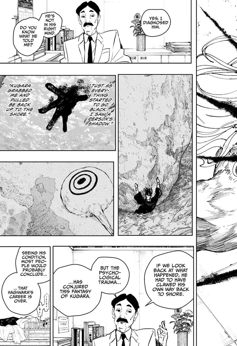 Kagurabachi Chapter 98 page 13 - Chapter 98: Ikuto Hagiwara, Worthless Commander
