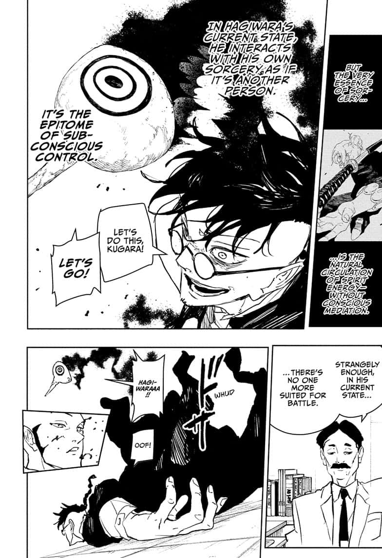 Kagurabachi Chapter 98 page 14 - Chapter 98: Ikuto Hagiwara, Worthless Commander