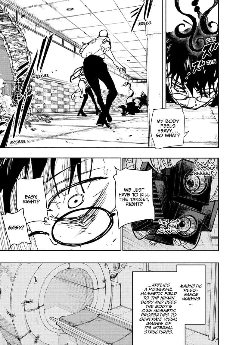 Kagurabachi Chapter 98 page 15 - Chapter 98: Ikuto Hagiwara, Worthless Commander
