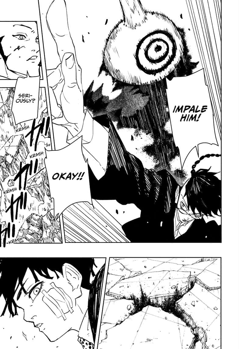 Kagurabachi Chapter 98 page 17 - Chapter 98: Ikuto Hagiwara, Worthless Commander