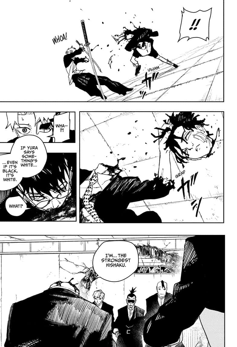 Kagurabachi Chapter 99 page 11 - Chapter 99: Strongest