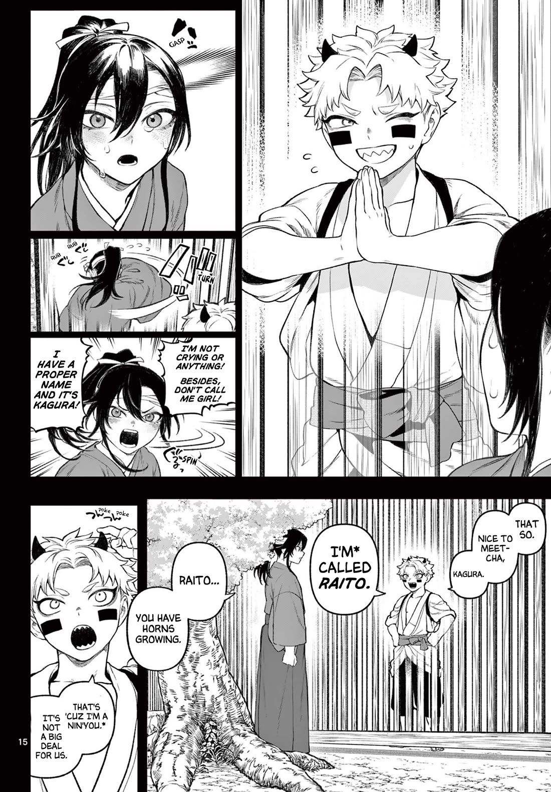 KaguRai: Kagura & Raito Chapter 1 page 15 - Chapter 1: Kagura & Raito