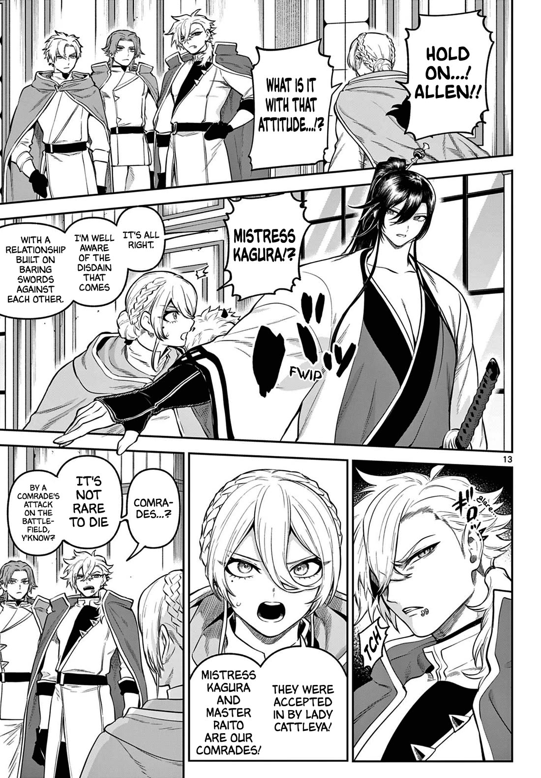 KaguRai: Kagura & Raito Chapter 10 page 12 - Chapter 10: She is the Queen