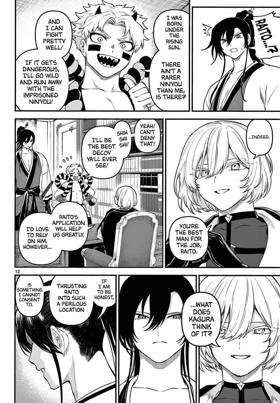 KaguRai: Kagura & Raito Chapter 11 page 12 - Chapter 11: Aksa Familia