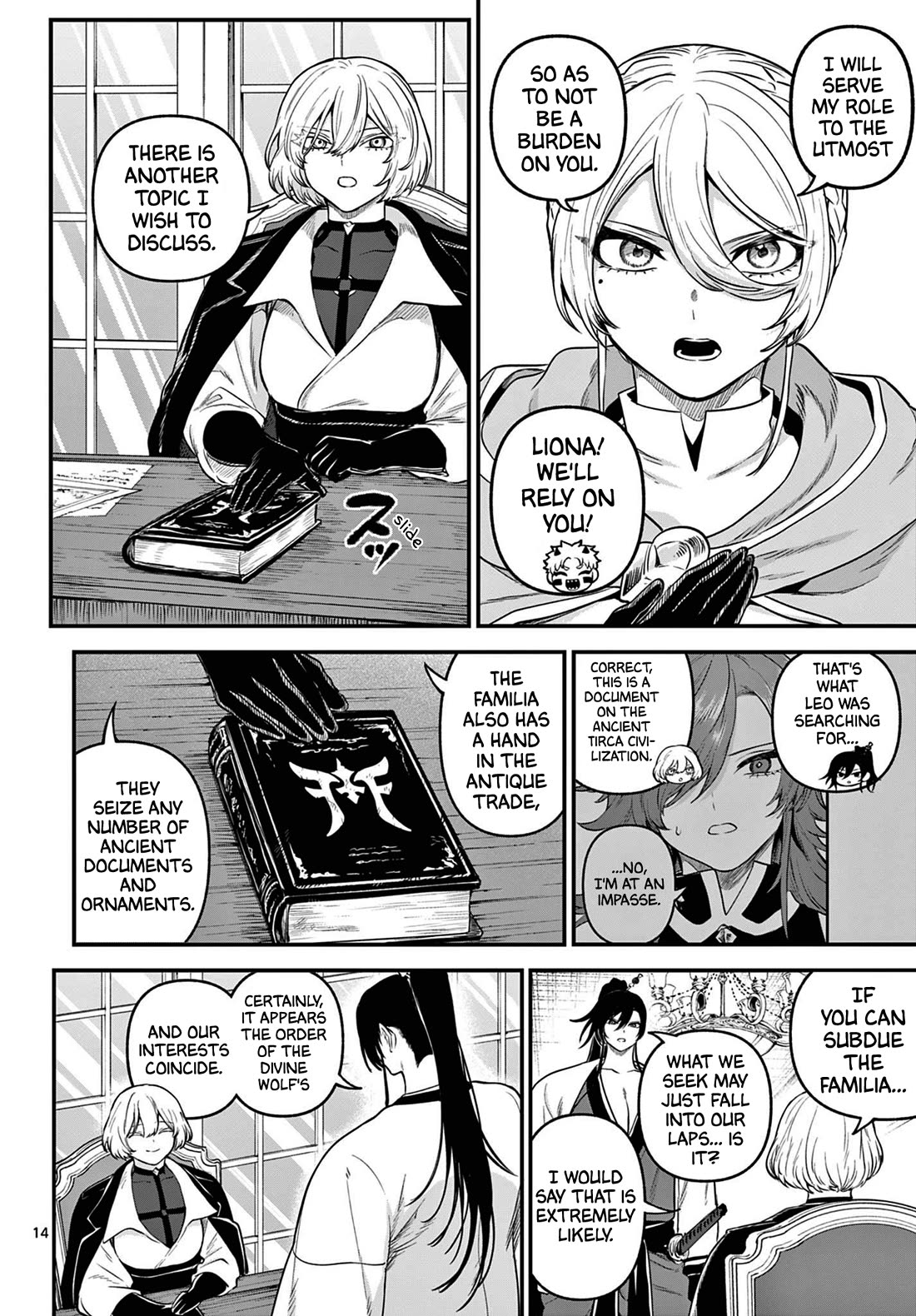 KaguRai: Kagura & Raito Chapter 11 page 14 - Chapter 11: Aksa Familia