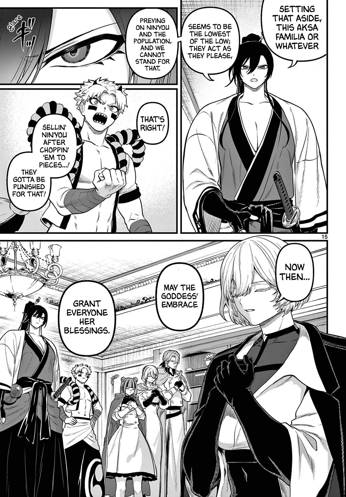 KaguRai: Kagura & Raito Chapter 11 page 15 - Chapter 11: Aksa Familia
