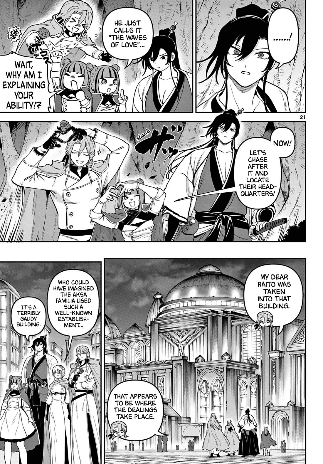 KaguRai: Kagura & Raito Chapter 11 page 21 - Chapter 11: Aksa Familia