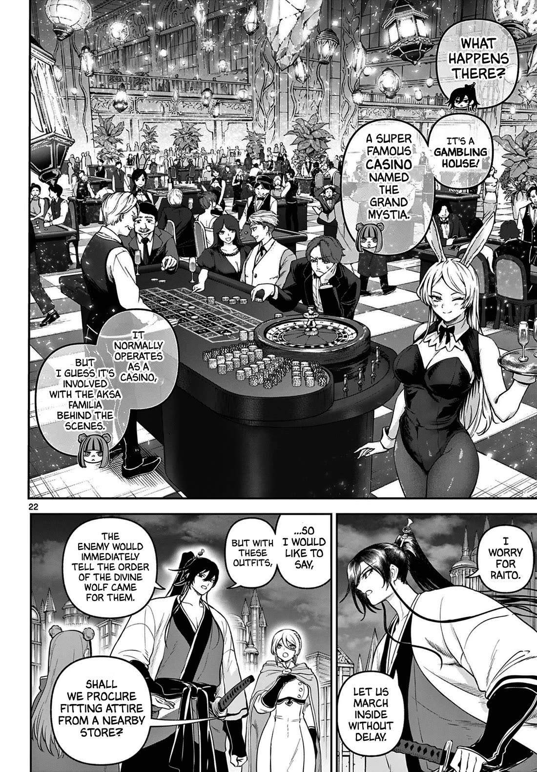 KaguRai: Kagura & Raito Chapter 11 page 22 - Chapter 11: Aksa Familia