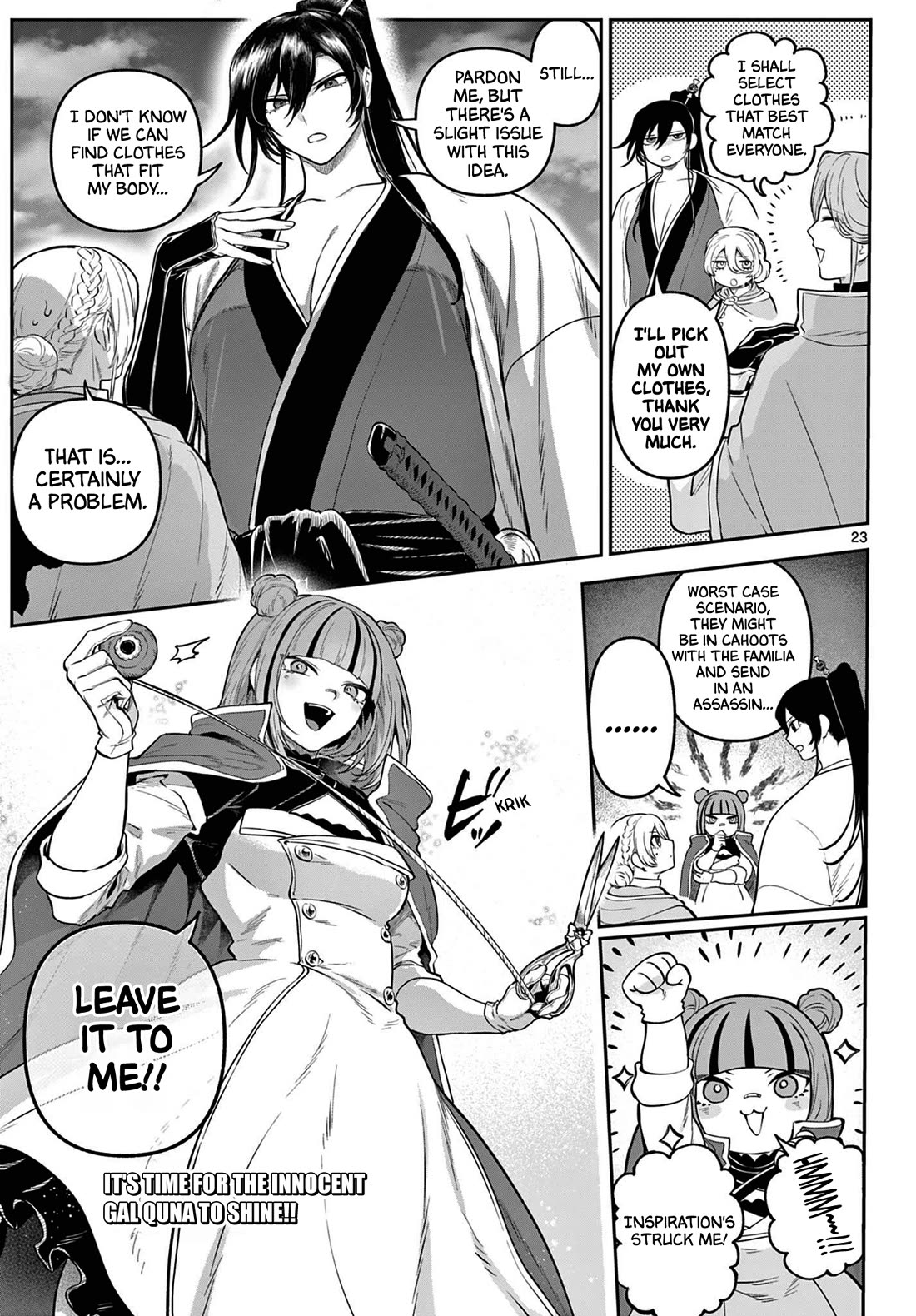 KaguRai: Kagura & Raito Chapter 11 page 23 - Chapter 11: Aksa Familia