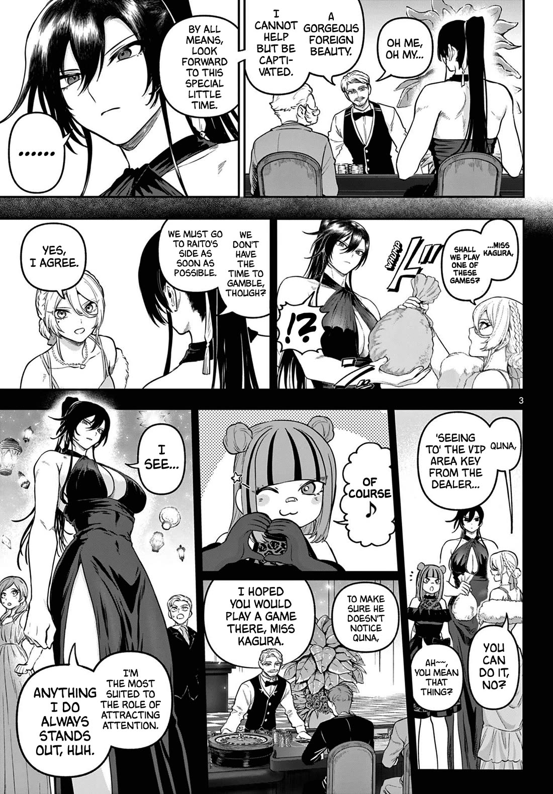 KaguRai: Kagura & Raito Chapter 13 page 3 - Chapter 13: This is Gambling?