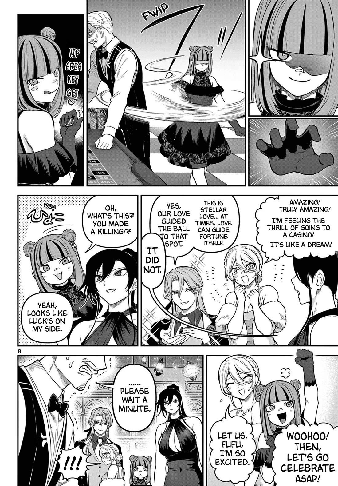 KaguRai: Kagura & Raito Chapter 13 page 8 - Chapter 13: This is Gambling?