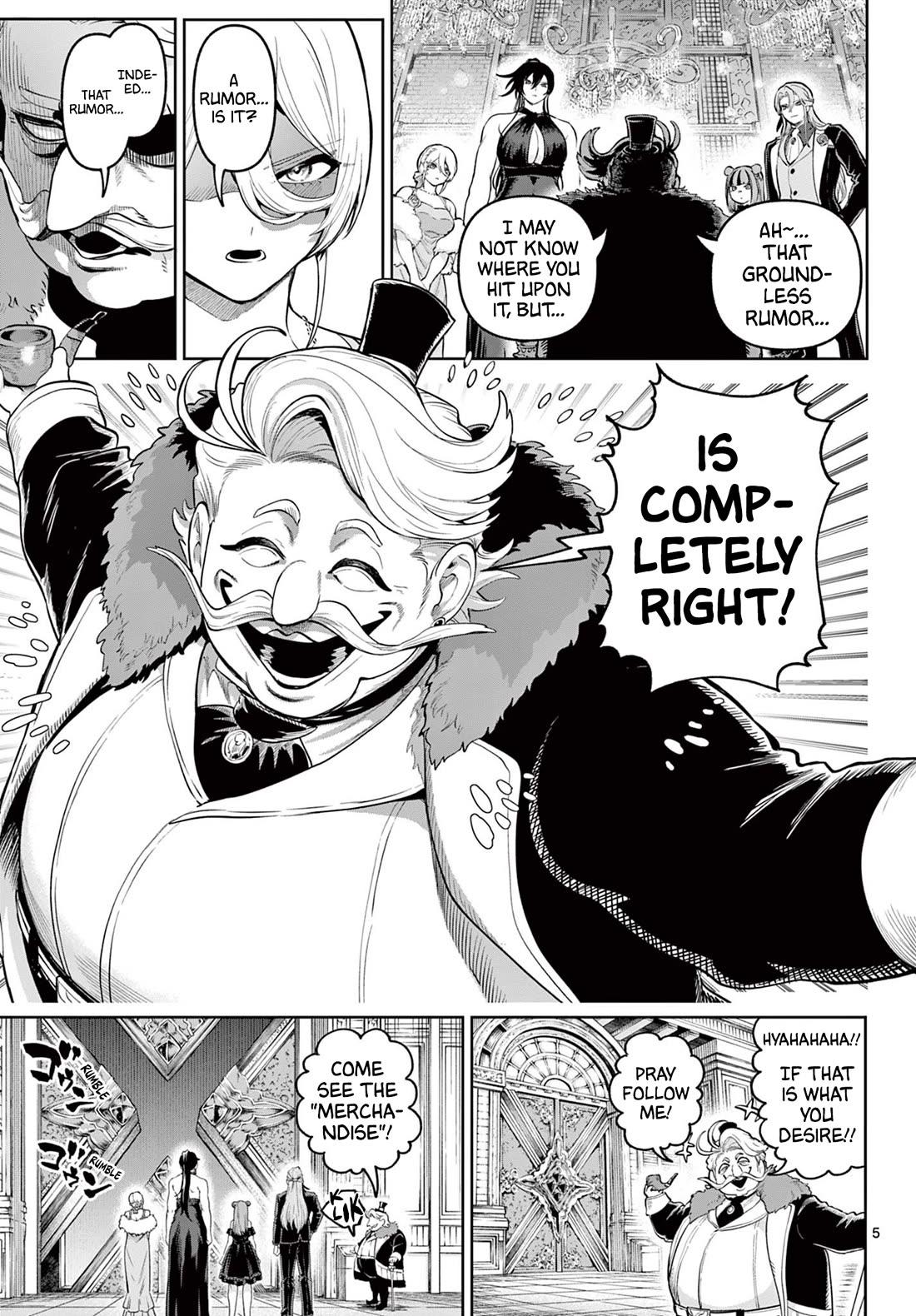 KaguRai: Kagura & Raito Chapter 14 page 5 - Chapter 14: Den of Fiends