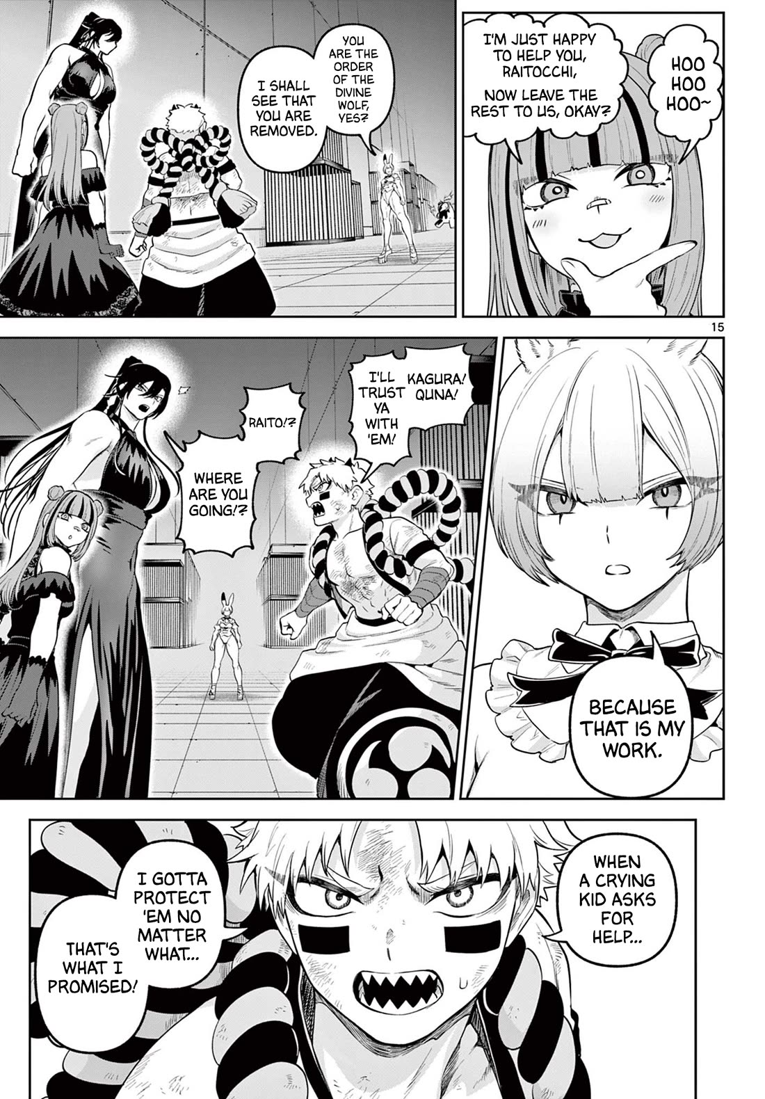 KaguRai: Kagura & Raito Chapter 15 page 15 - Chapter 15: To Keep a Promise