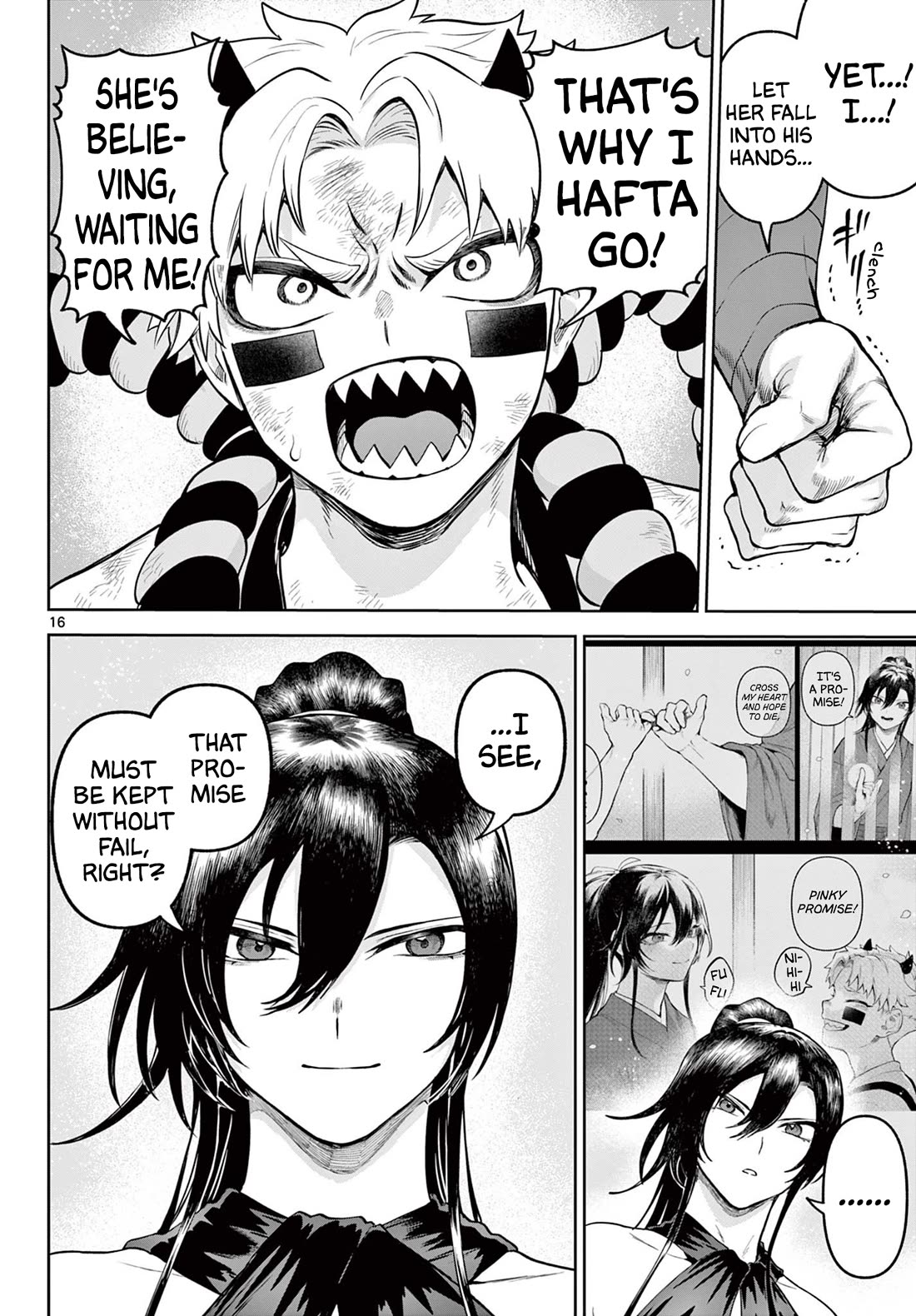 KaguRai: Kagura & Raito Chapter 15 page 16 - Chapter 15: To Keep a Promise