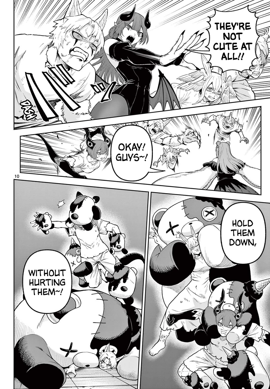 KaguRai: Kagura & Raito Chapter 16 page 10 - Chapter 16: Quna VS Nana