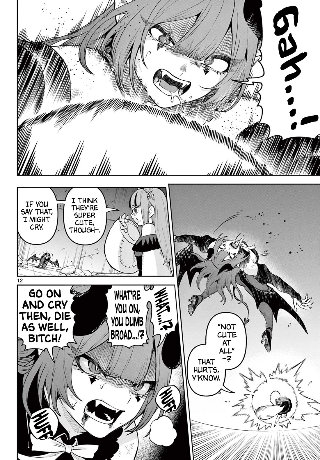 KaguRai: Kagura & Raito Chapter 16 page 12 - Chapter 16: Quna VS Nana