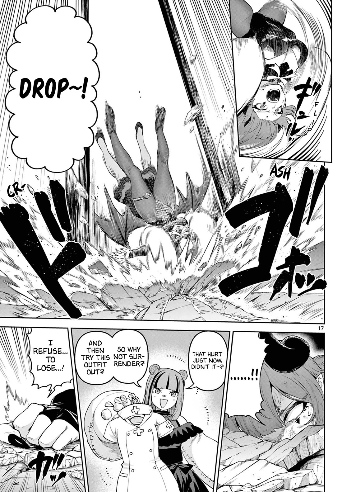 KaguRai: Kagura & Raito Chapter 16 page 17 - Chapter 16: Quna VS Nana