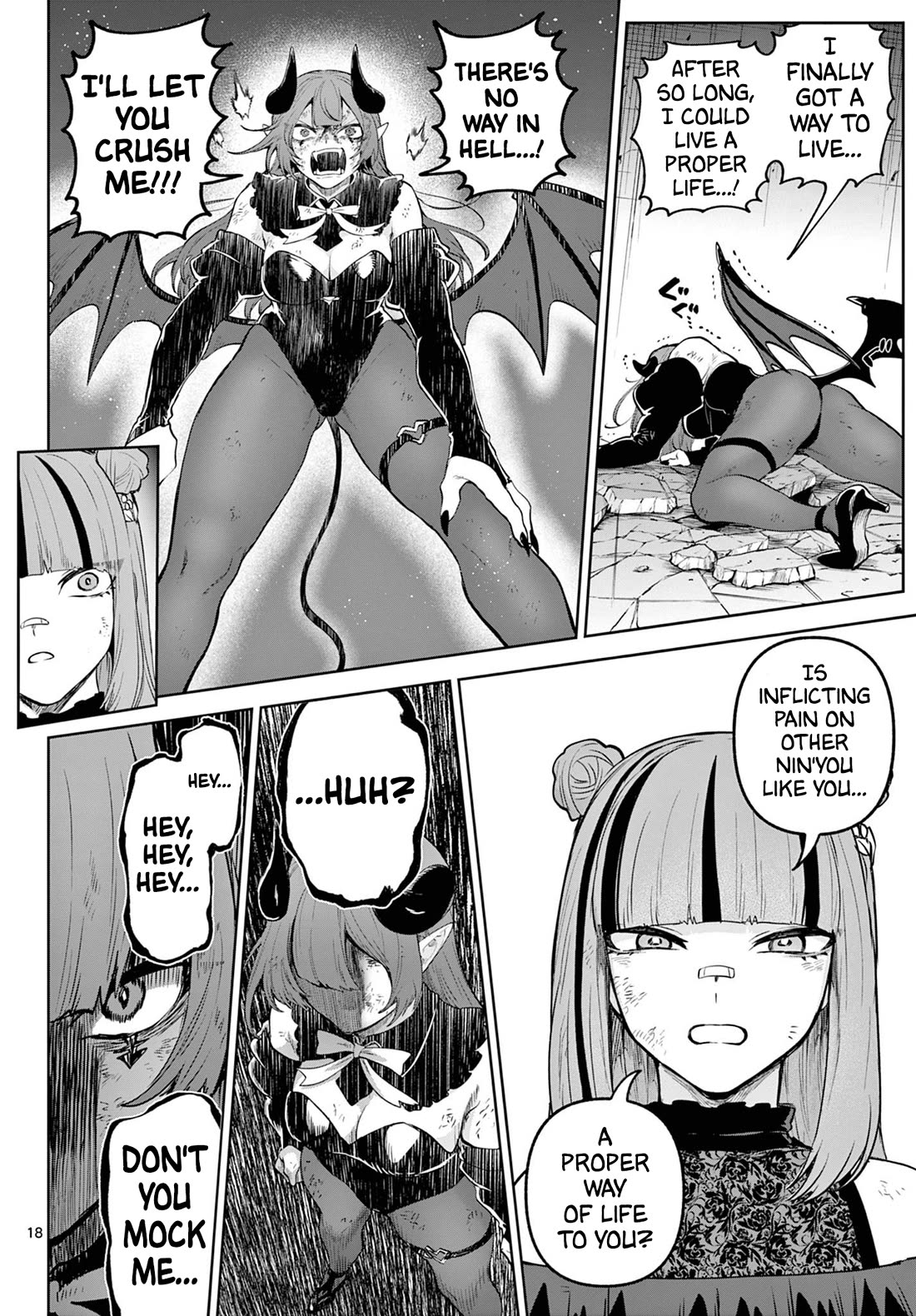 KaguRai: Kagura & Raito Chapter 16 page 18 - Chapter 16: Quna VS Nana