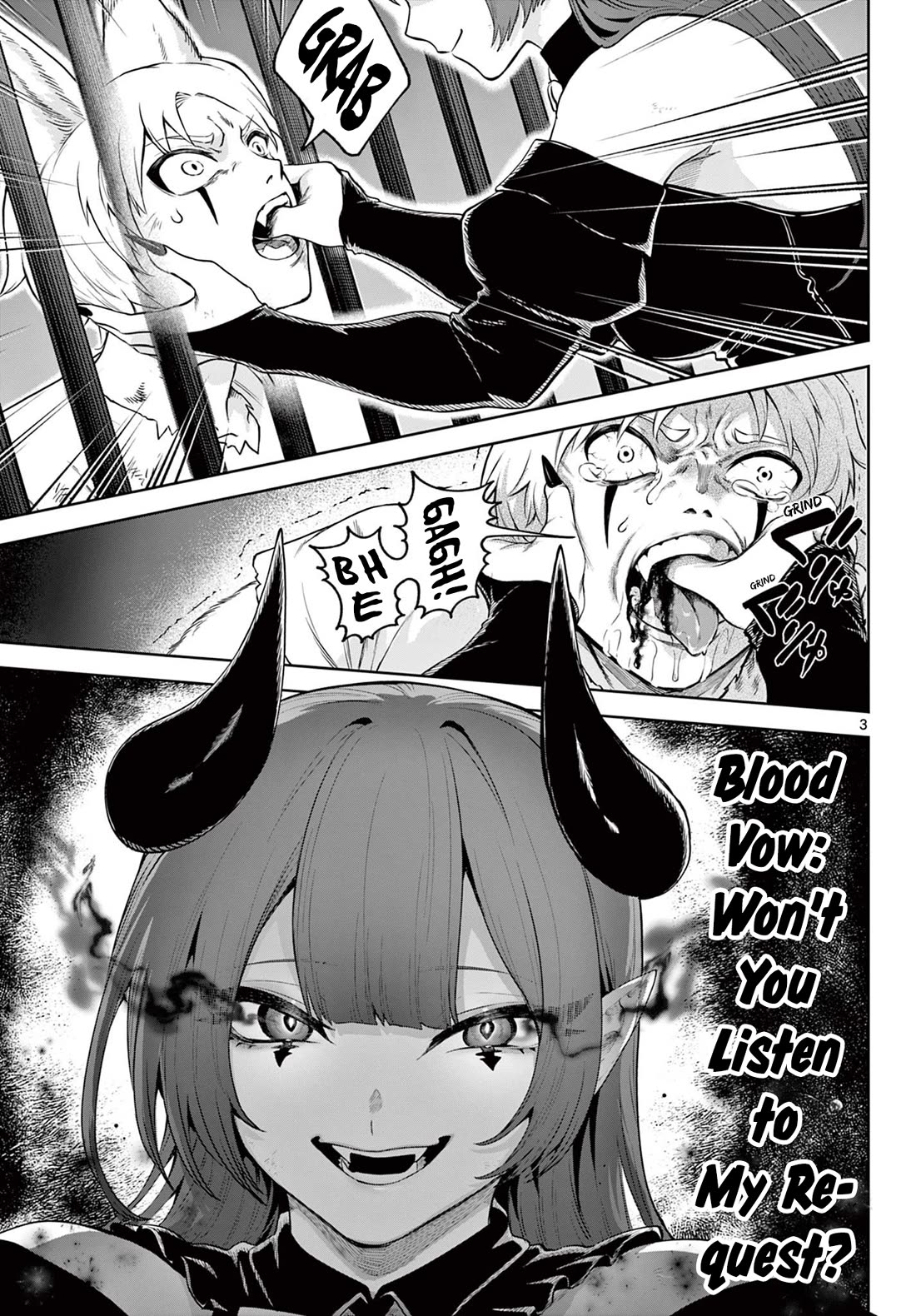 KaguRai: Kagura & Raito Chapter 16 page 3 - Chapter 16: Quna VS Nana