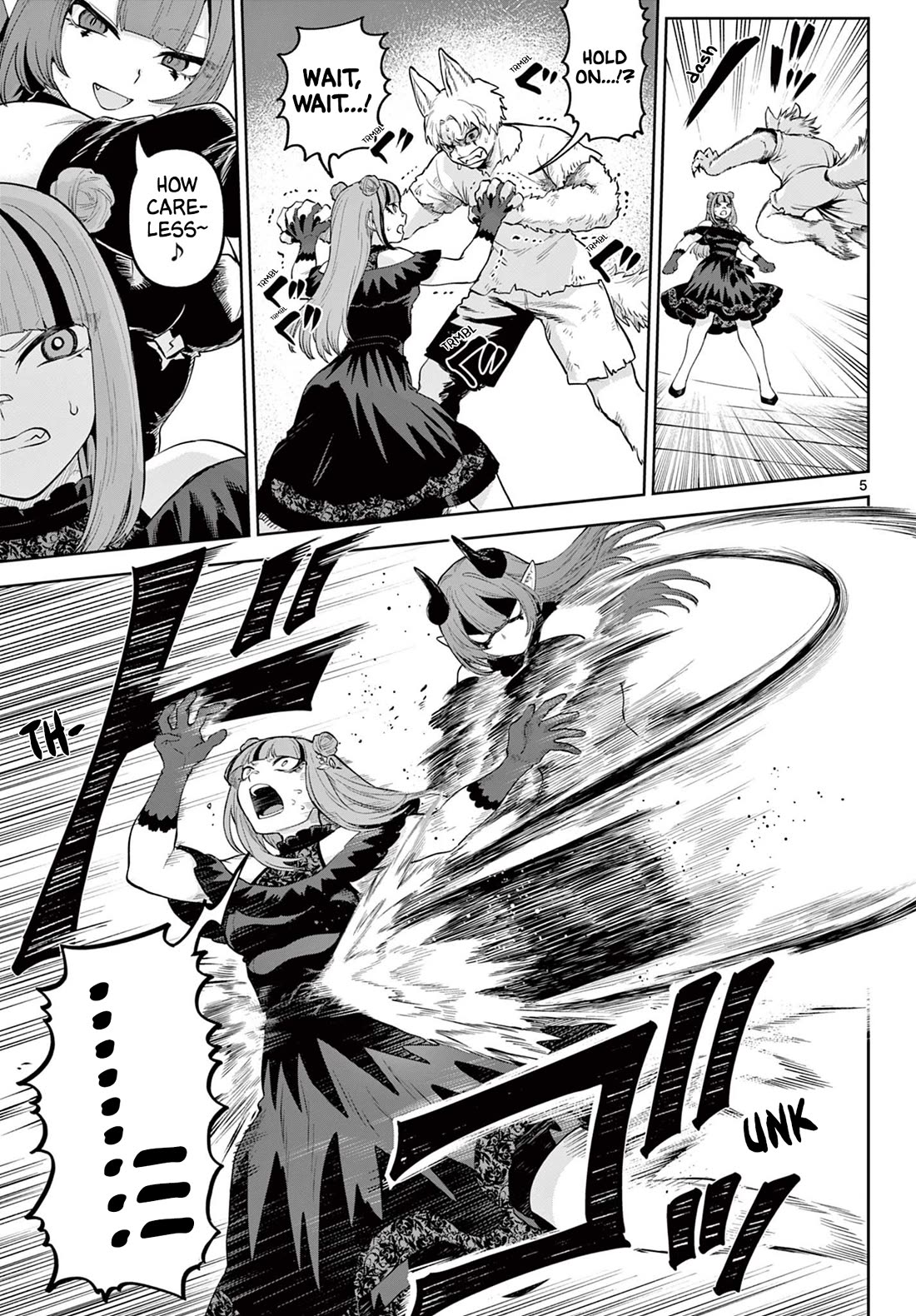 KaguRai: Kagura & Raito Chapter 16 page 5 - Chapter 16: Quna VS Nana