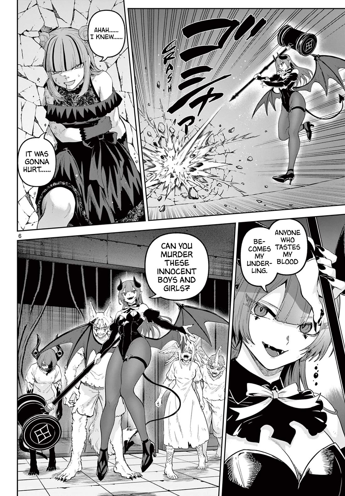 KaguRai: Kagura & Raito Chapter 16 page 6 - Chapter 16: Quna VS Nana