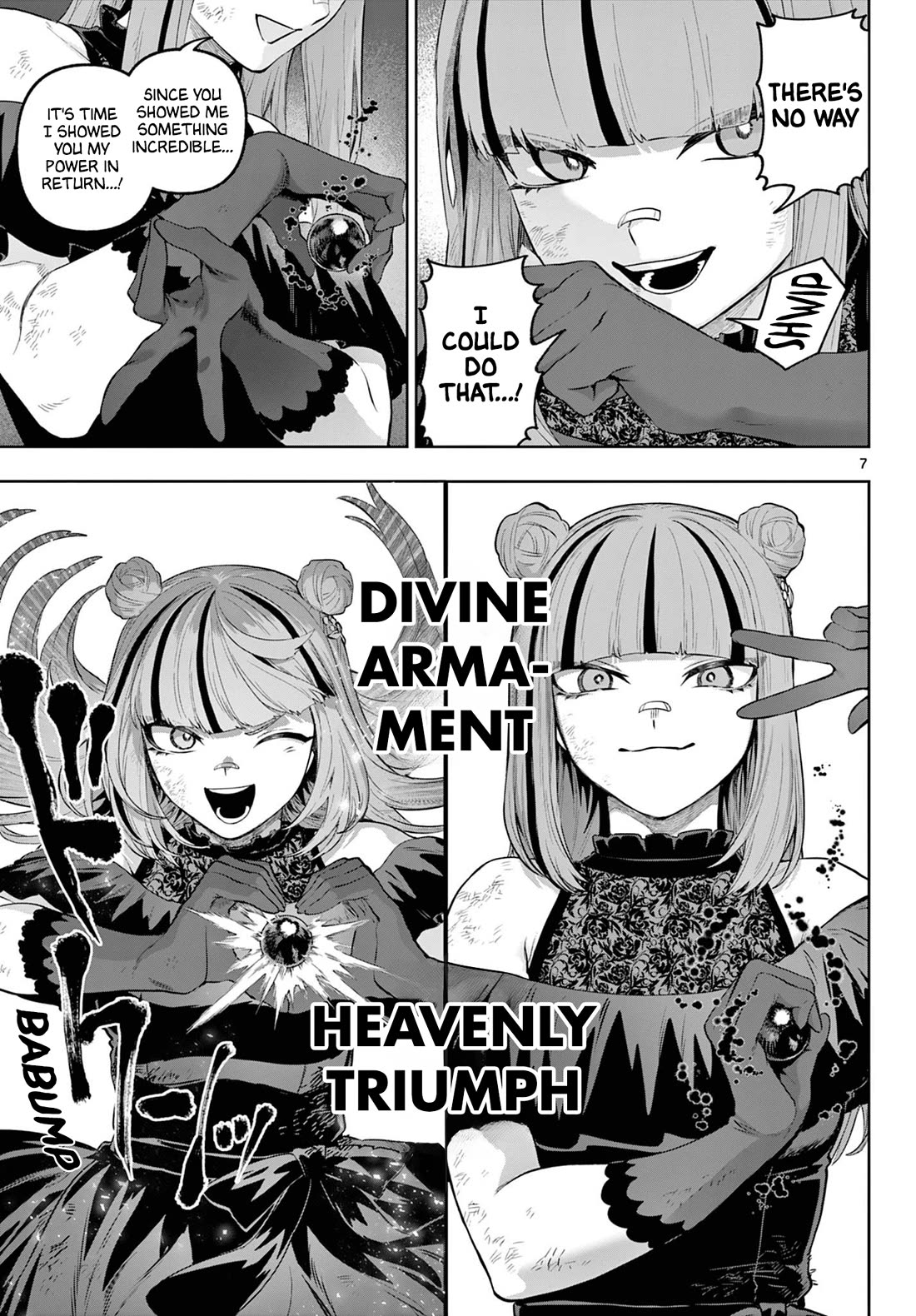 KaguRai: Kagura & Raito Chapter 16 page 7 - Chapter 16: Quna VS Nana
