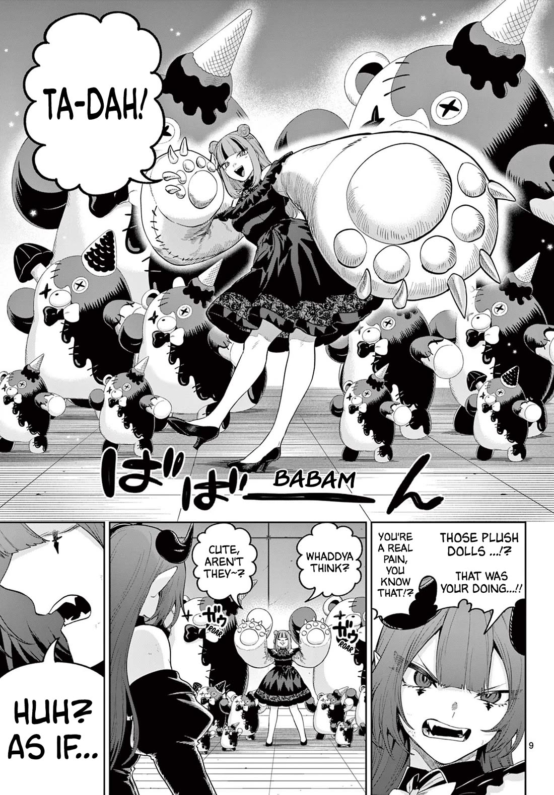 KaguRai: Kagura & Raito Chapter 16 page 9 - Chapter 16: Quna VS Nana