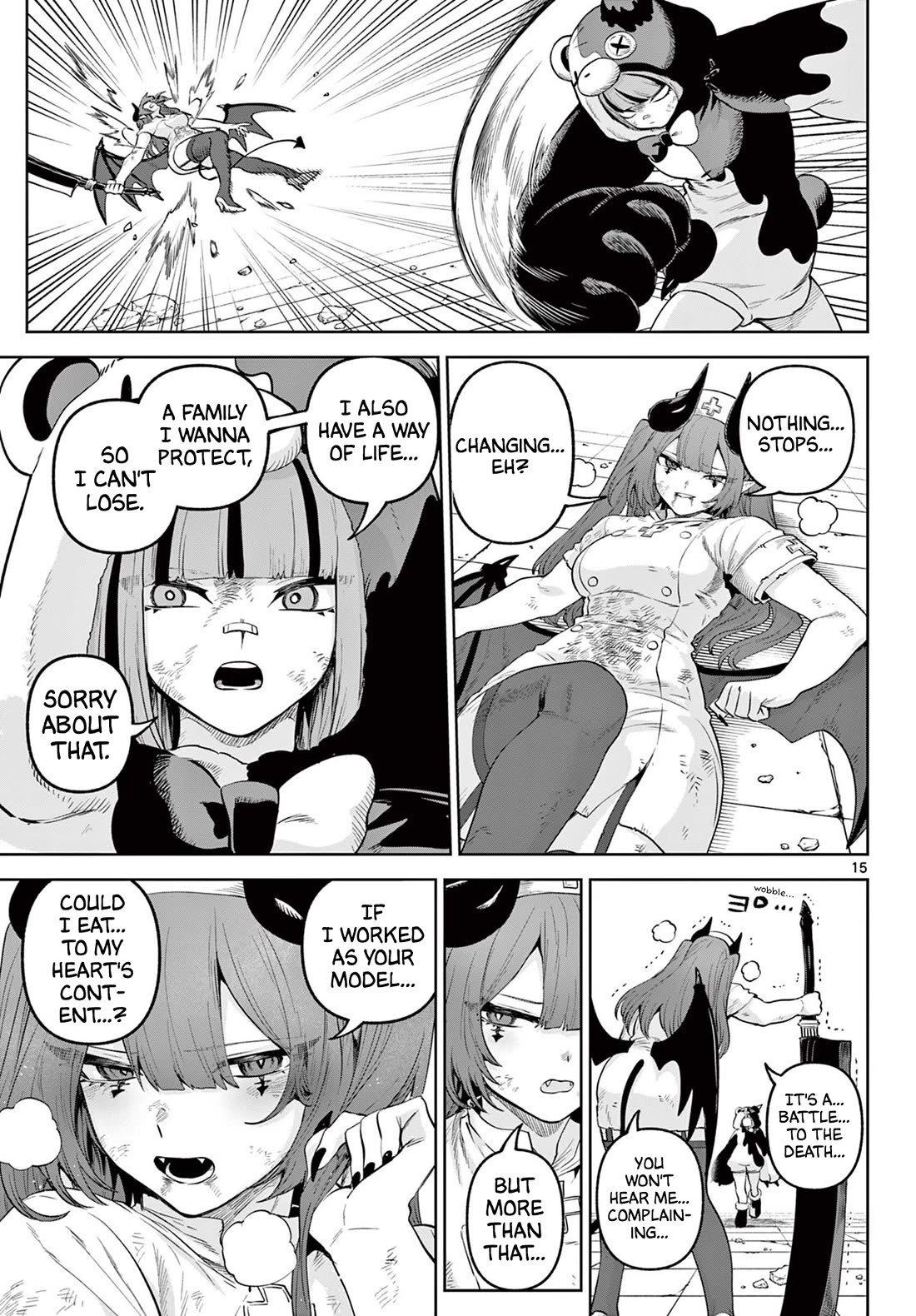 KaguRai: Kagura & Raito Chapter 17 page 15 - Chapter 17: Fitting Lifestyle
