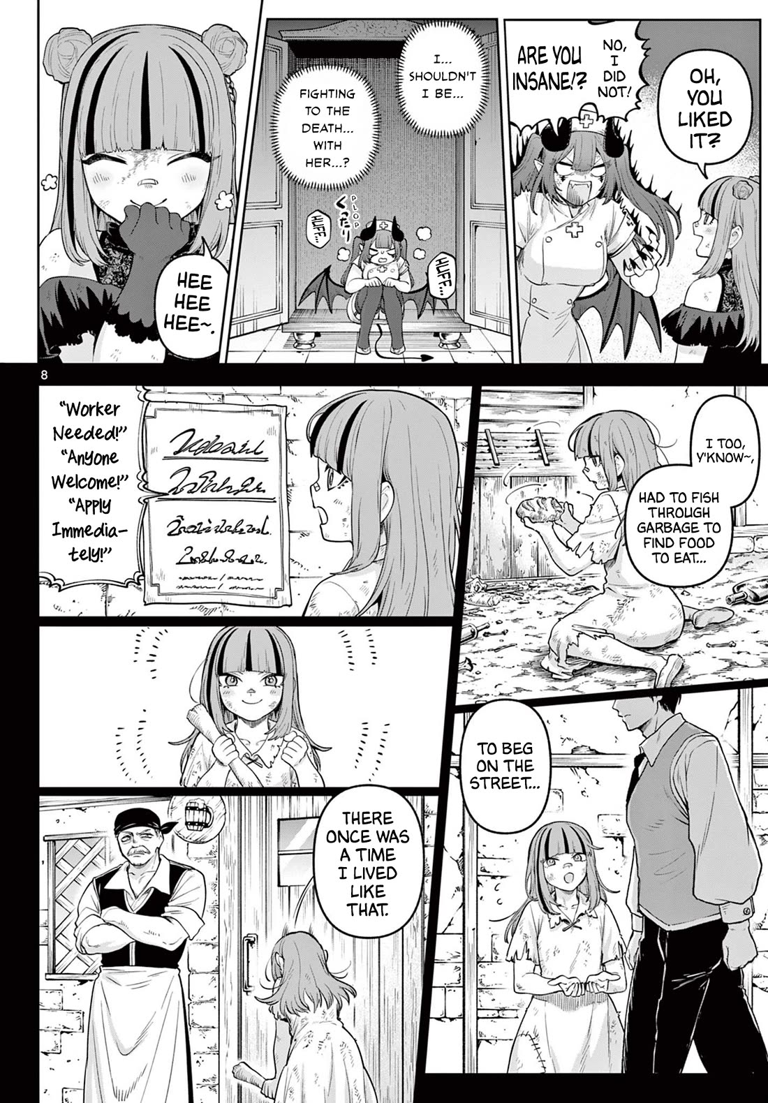 KaguRai: Kagura & Raito Chapter 17 page 8 - Chapter 17: Fitting Lifestyle