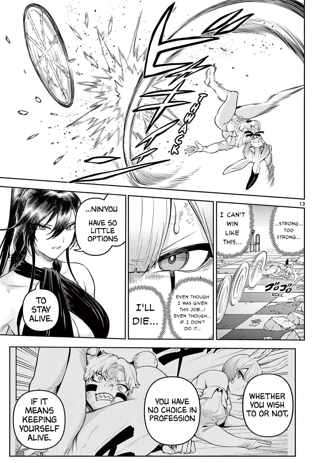 KaguRai: Kagura & Raito Chapter 18 page 13 - Chapter 18: Kagura VS Mimi