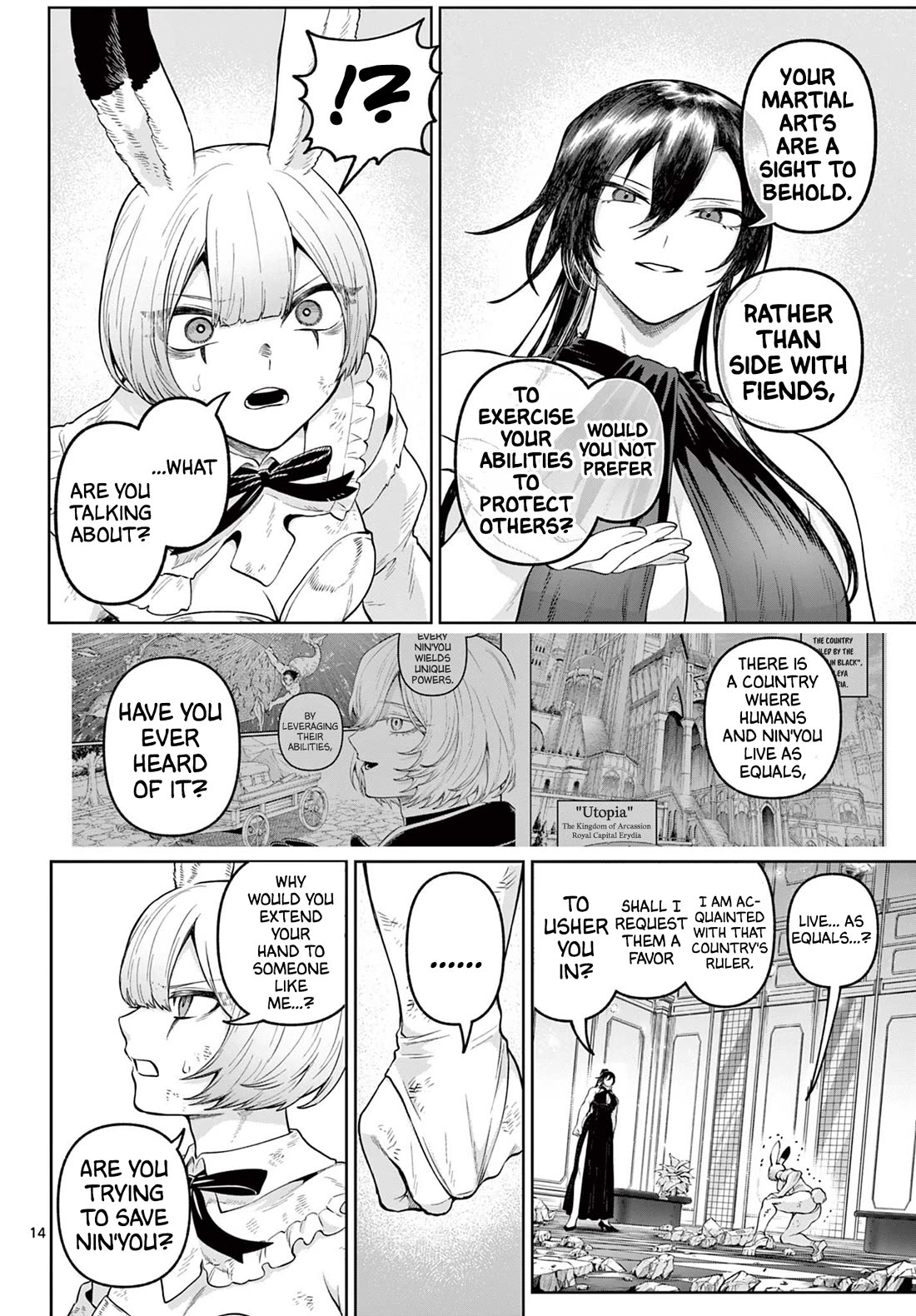 KaguRai: Kagura & Raito Chapter 18 page 14 - Chapter 18: Kagura VS Mimi