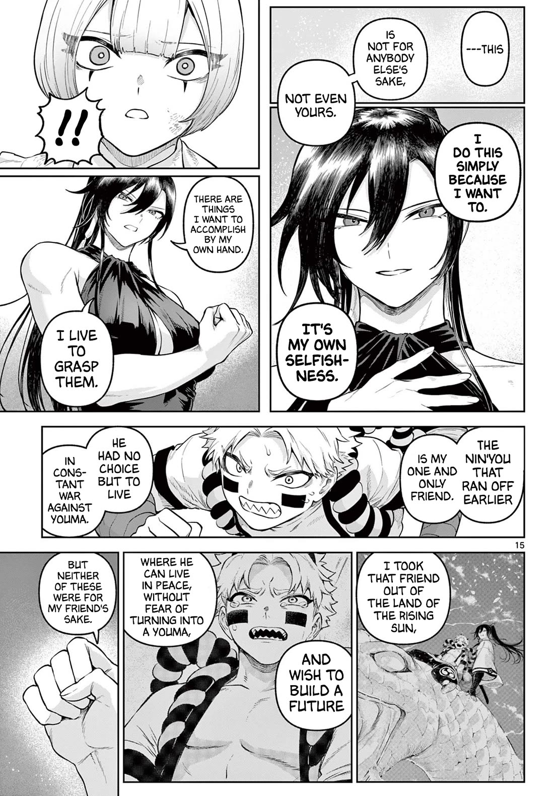 KaguRai: Kagura & Raito Chapter 18 page 15 - Chapter 18: Kagura VS Mimi