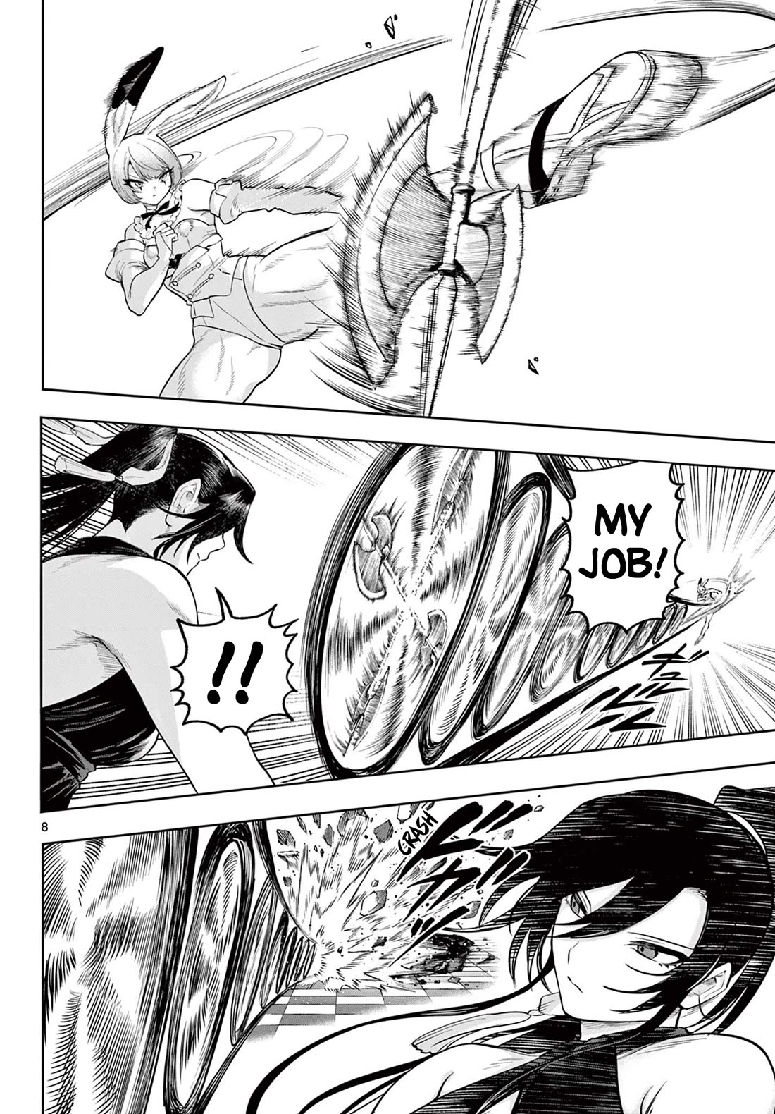 KaguRai: Kagura & Raito Chapter 18 page 8 - Chapter 18: Kagura VS Mimi