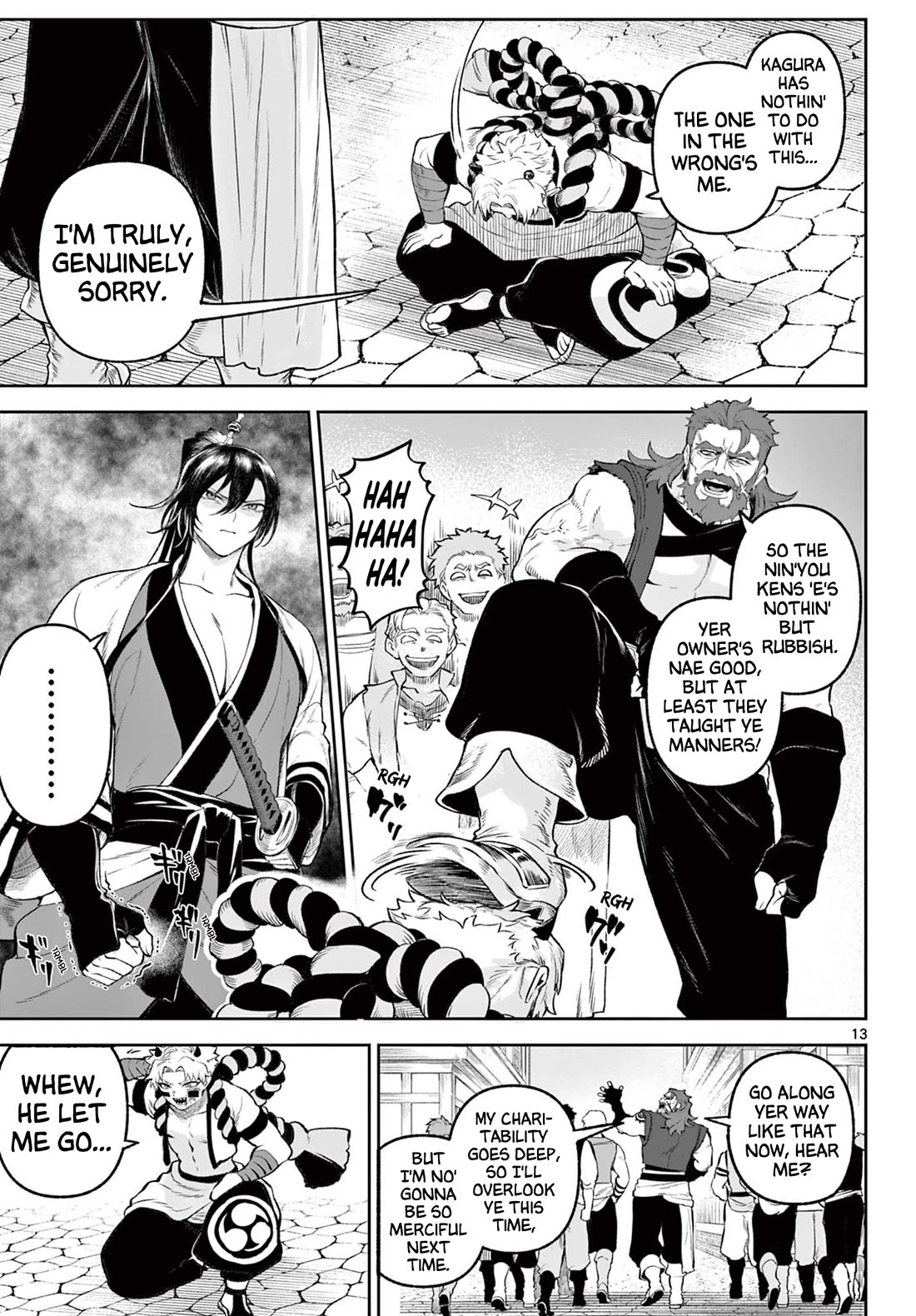 KaguRai: Kagura & Raito Chapter 2 page 13 - Chapter 2: Outside World