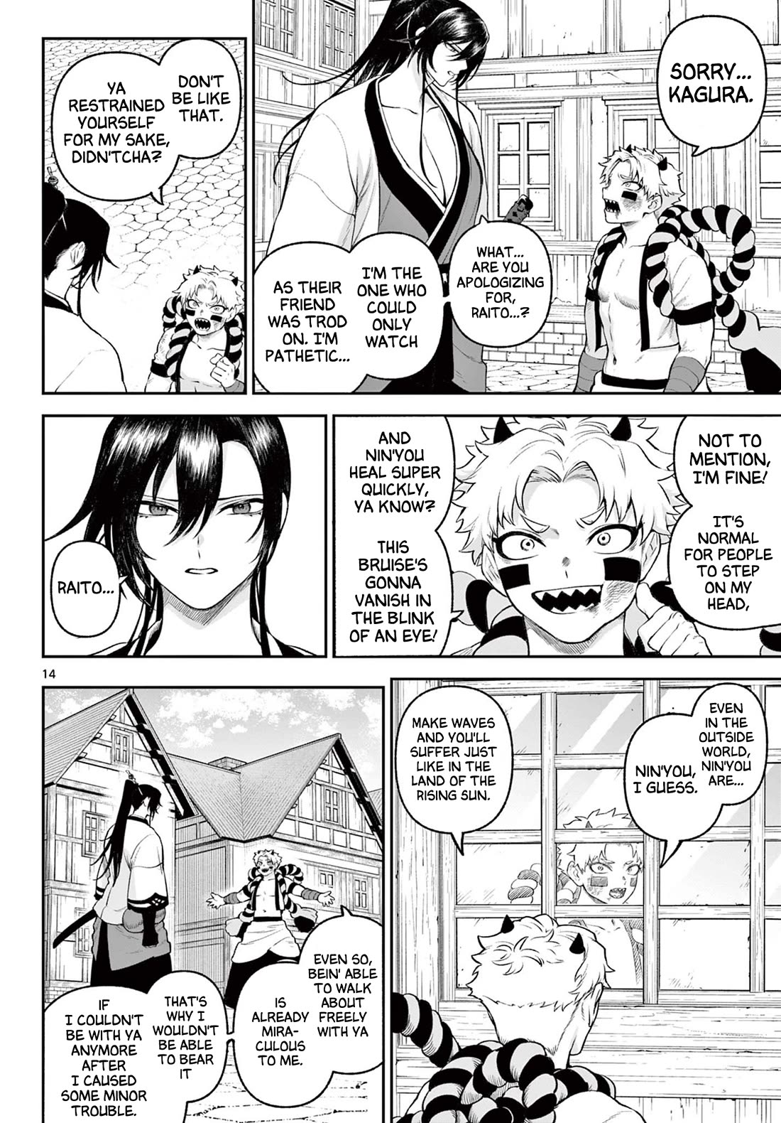 KaguRai: Kagura & Raito Chapter 2 page 14 - Chapter 2: Outside World