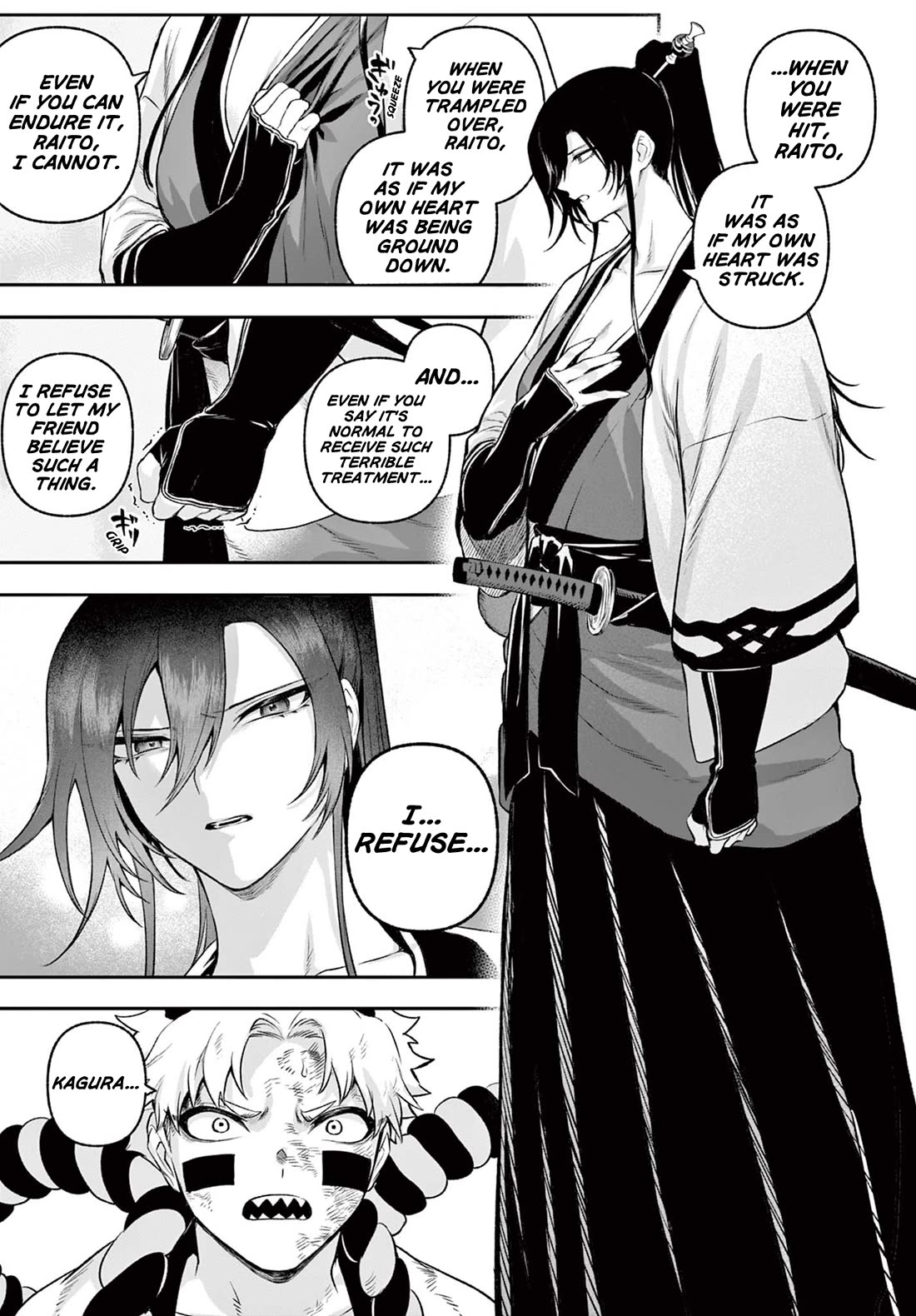 KaguRai: Kagura & Raito Chapter 2 page 35 - Chapter 2: Outside World