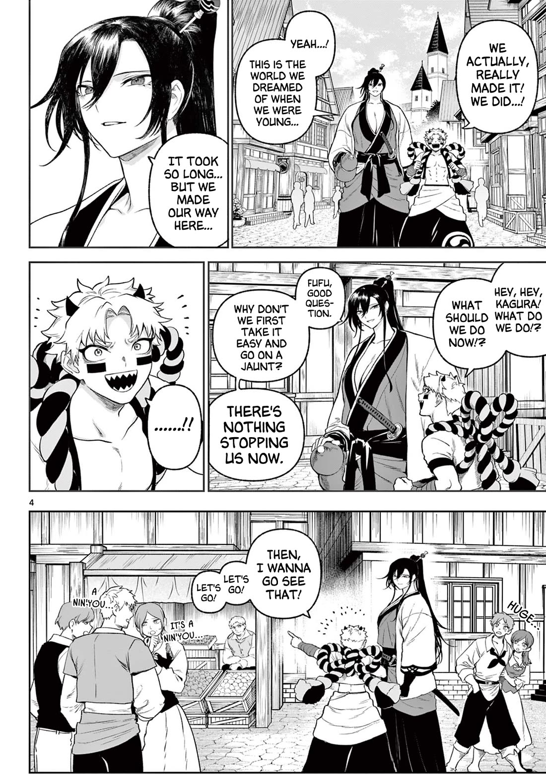 KaguRai: Kagura & Raito Chapter 2 page 4 - Chapter 2: Outside World