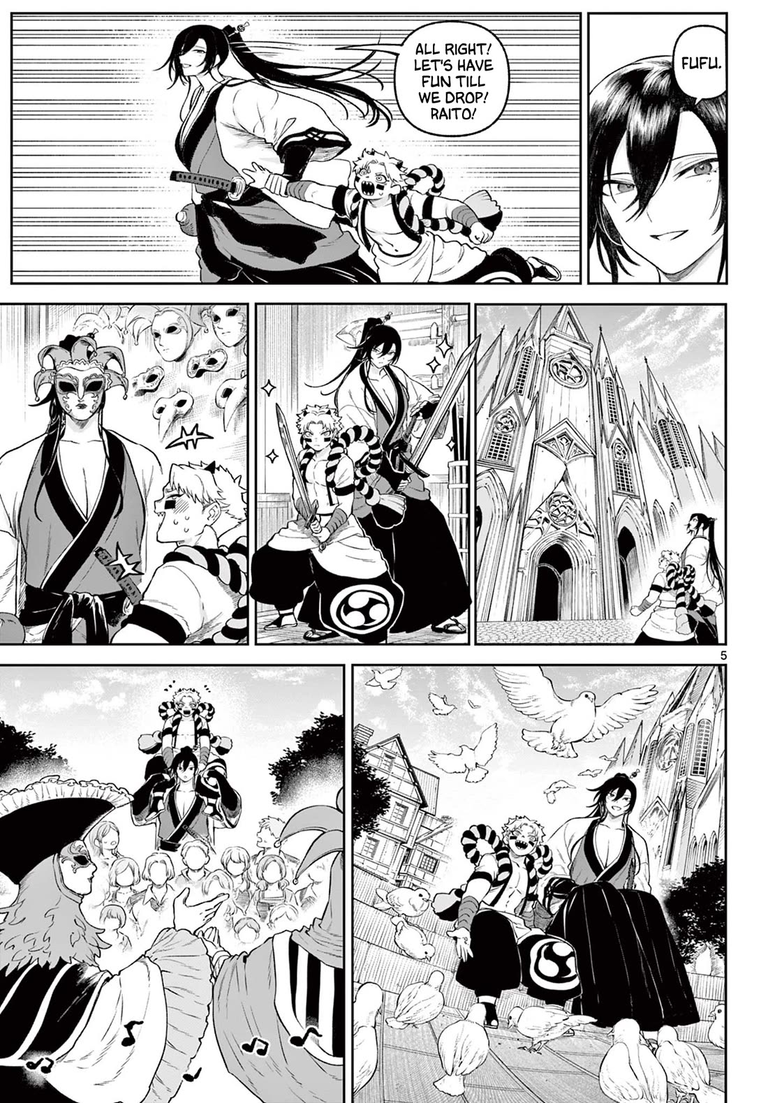 KaguRai: Kagura & Raito Chapter 2 page 5 - Chapter 2: Outside World