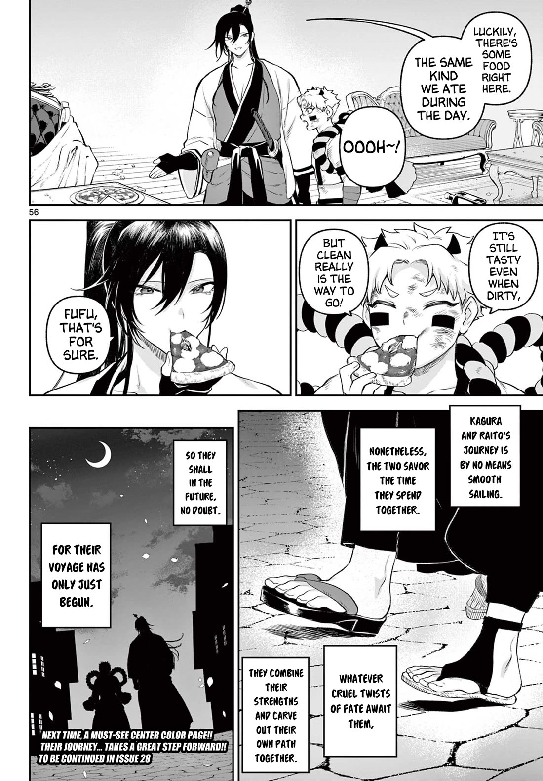 KaguRai: Kagura & Raito Chapter 2 page 55 - Chapter 2: Outside World