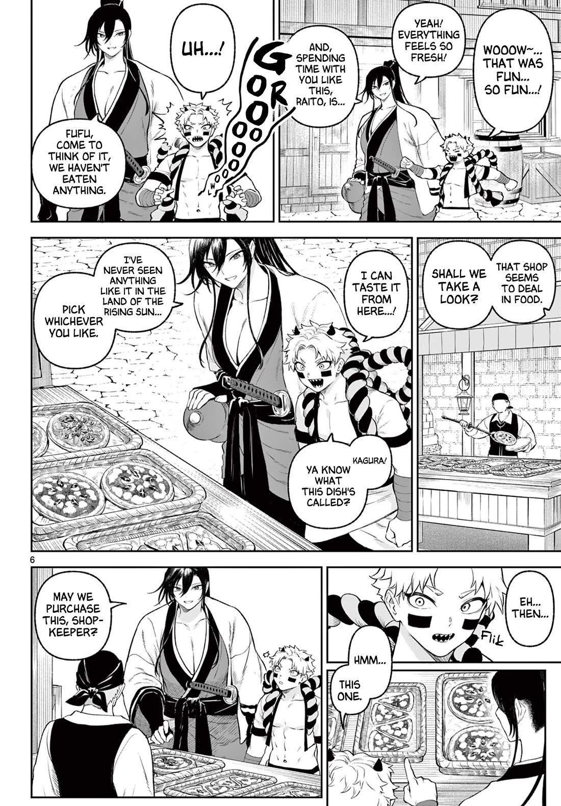 KaguRai: Kagura & Raito Chapter 2 page 6 - Chapter 2: Outside World