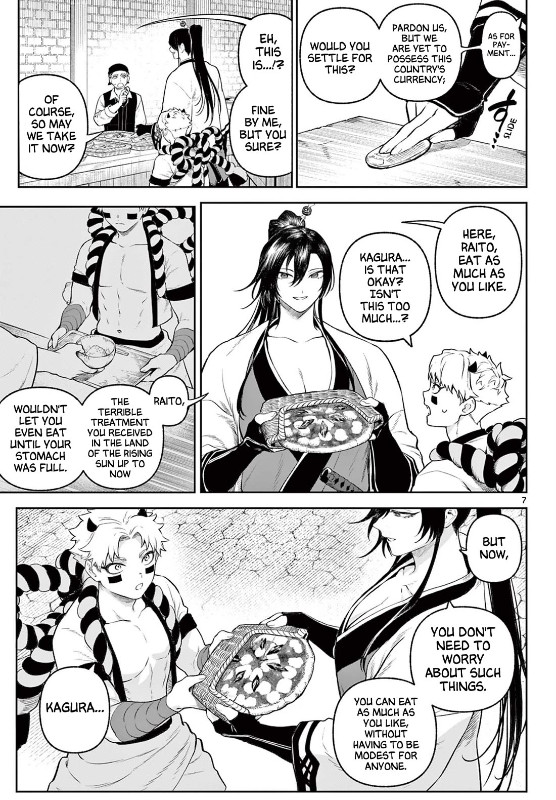 KaguRai: Kagura & Raito Chapter 2 page 7 - Chapter 2: Outside World