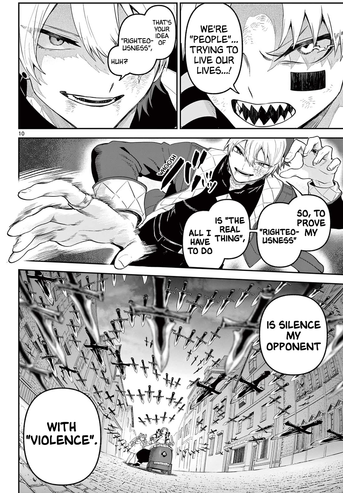 KaguRai: Kagura & Raito Chapter 20 page 10 - Chapter 20: Raito VS Gistav