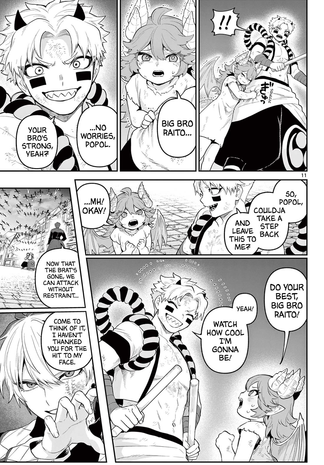 KaguRai: Kagura & Raito Chapter 20 page 11 - Chapter 20: Raito VS Gistav